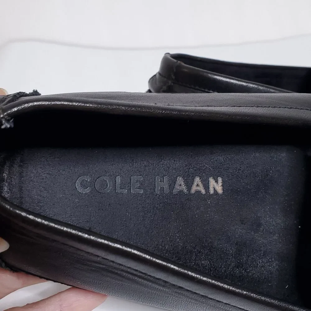 Cole Haan Wyatt Horsebit Loafers Men Size 9.5 M Black Leather Low Driving Shoes